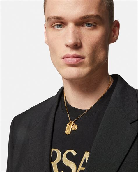 versace necklace mens uk